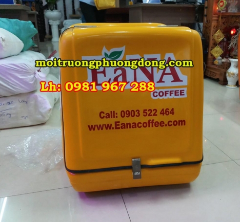 thùng vận chuyển hàng sau xe máy ,thùng giao hàng  cỡ lớn