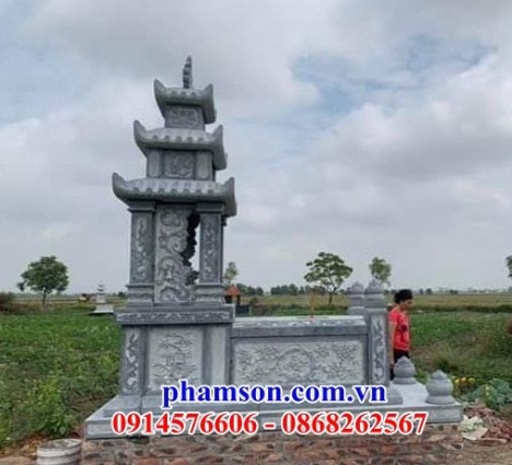 007+ Hình ảnh mộ ba mái bằng đá đẹp - lăng mộ đá khối