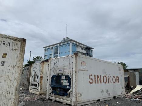 Container lạnh chứa hàng 20rf