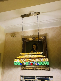 Đèn thả bàn ăn tiffany biA