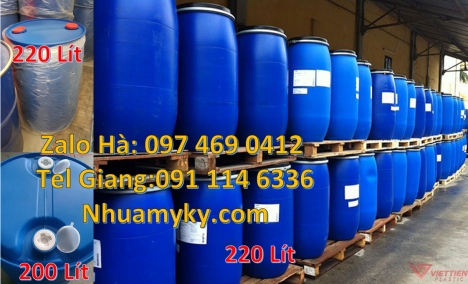 Thùng Phuy Nhựa 220 lít, Thùng phi đai sắt, thùng phi đai nhựa, Thùng Phuy 100 Lít, Thùng Phi 30 Lít