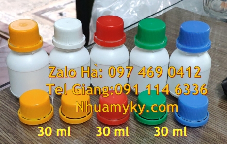 chai nhựa đựng thuốc thủy sản, chai nhựa đựng nông dược, chai nhựa nắp garanti, Chai nhựa giá sỉ 100