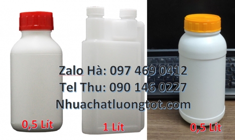 chai 250 ml nắp garenty, chai nhựa trắng đục, Chai 30ml đựng hóa chất, chai 30ml đựng phân bón, Chai
