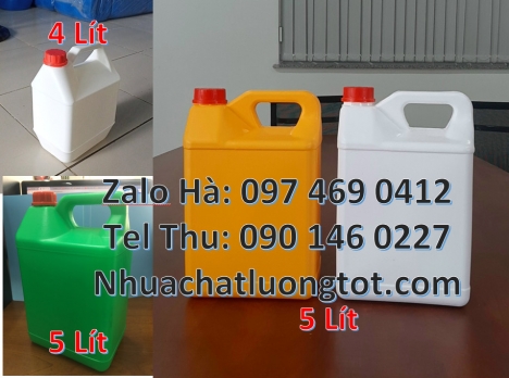 Can nhựa 5l vuông đựng phân bón. Can 10l 20l đựng axit. Can nhựa đựng dung môi, thùng nhựa, Can 1l q