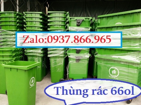 Thùng rác theo thông ty bộ y tế, thùng rác 120l nhựa HPDE, thùng rác trong công viên