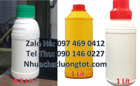 chai 250 ml nắp garenty, chai nhựa trắng đục, Chai 30ml đựng hóa chất, chai 30ml đựng phân bón, Chai