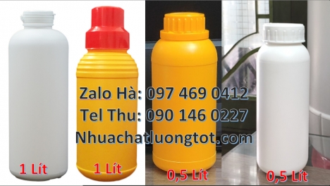chai 250 ml nắp garenty, chai nhựa trắng đục, Chai 30ml đựng hóa chất, chai 30ml đựng phân bón, Chai