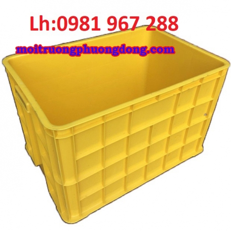 Rổ nhựa kín ,sóng nhựa đặc hs0188