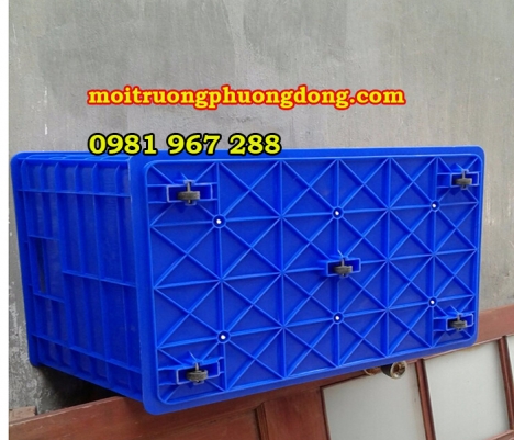 Rổ nhựa kín ,sóng nhựa đặc hs0188