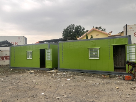Container nhà ở 20ft có WC