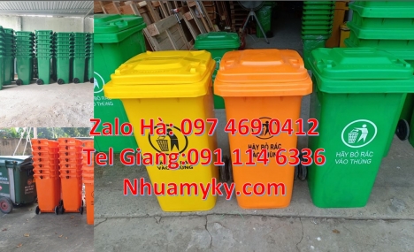 Thùng rác 120l giá rẻ, Thùng rác 240l composite, Thùng rác công cộng 240l, Thùng đựng rác 120l, Thù
