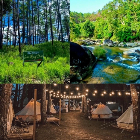 Đất sào nghỉ dưỡng khu dã ngoại suối lũng chuối B'La, Bảo Lâm, Lâm Đồng.