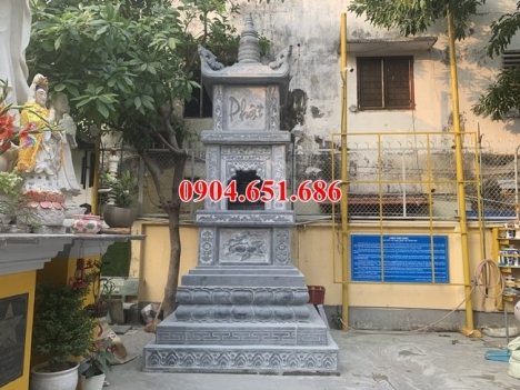 Mộ tháp thờ cốt – Bán mẫu mộ tháp xây sẵn đựng để hũ tro cốt đẹp