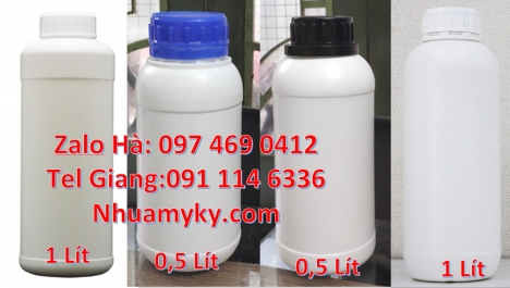 chai nhựa đựng thuốc thủy sản, chai nhựa đựng nông dược, Chai 30ml đựng thuốc sâu, chai 30 ml đựng m