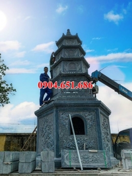 Mộ tháp thờ cốt – Bán mẫu mộ tháp xây sẵn đựng để hũ tro cốt đẹp