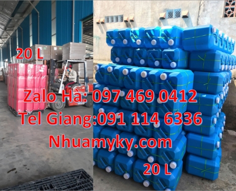 Can 25đựng hóa chất, can 20l giá rẻ, can 25l trắng, can 20 lít tròn đựng nước khoáng, can 30l đựng h