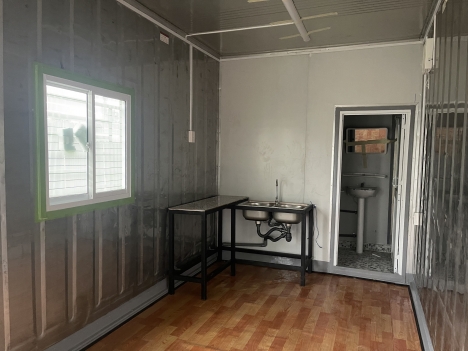 Container nhà ở 20ft có WC