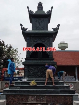 Mộ tháp thờ cốt – Bán mẫu mộ tháp xây sẵn đựng để hũ tro cốt đẹp