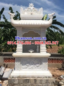 Mẫu miếu thờ đẹp bình dương bàn thờ đá