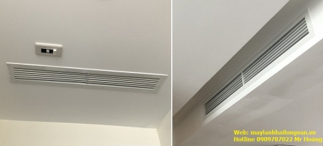 Máy lạnh giấu trần nối ống gió chi phí lắp đặt giá tốt hay không?