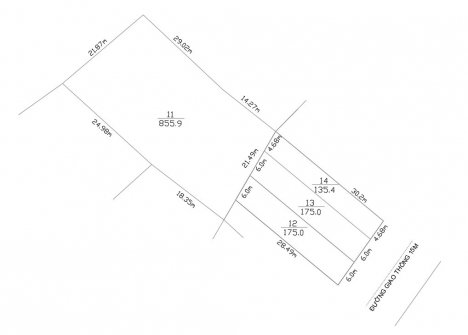 Bán 2 lô liền kề 175m2,p Tân Lập ,tp Thái Nguyên