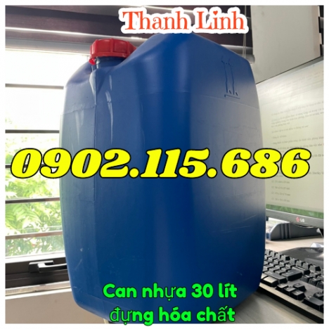 Can nhựa 30 lít, can hóa chất, can nhựa HDPE, can 30 lít, can nhựa, can nhựa xanh, can 30 lít trắng,