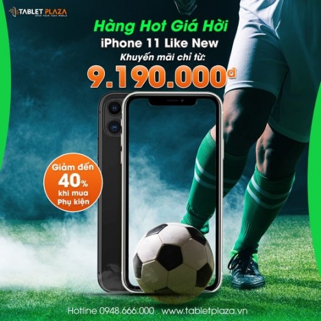 Iphone 11 siêu hot gía cực hời tại Tablet Plaza