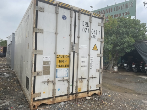 Tại sao nên chọn container lạnh làm kho lạnh