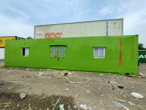 Container văn phòng 40F làm từ vỏ lạnh