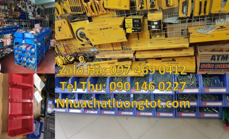 Kệ đựng văn phòng phẩm, Kệ nhựa giá rẻ, khay đựng linh kiện,  khay đựng dụng cụ cơ khí, hộp nhựa duy