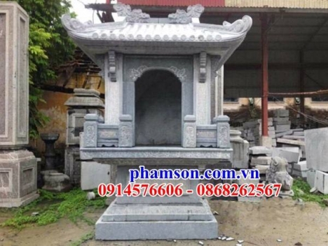 Mẫu miếu thờ đẹp bình dương bàn thờ đá