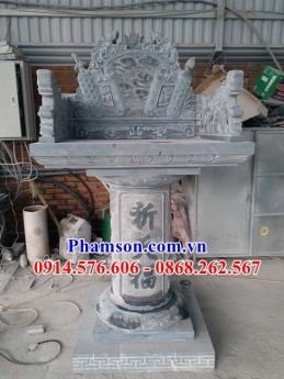 Mẫu miếu thờ đẹp bình dương bàn thờ đá