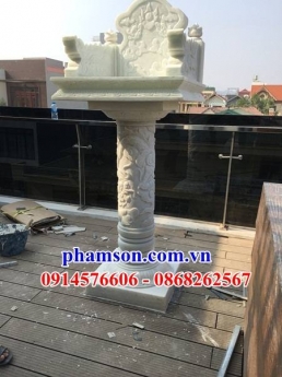 Mẫu miếu thờ đẹp bình dương bàn thờ đá
