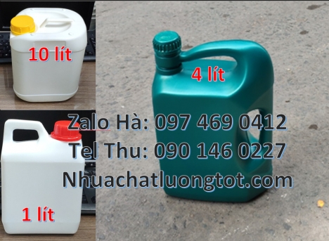 can 25l giá rẻ, can nhựa, can hdpe Can 1 lít đựng thuốc sâu, can 1l hdpe vuông, Can 1l chia vạch đự
