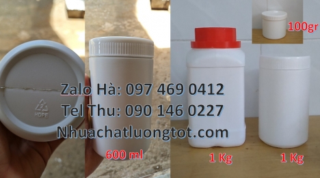 Hũ nhựa 100 gram, hũ 200g đựng đậu phộng, hũ đựng kẹo 200 gram, hũ nhựa 250 gr đựng thực phẩm, cung