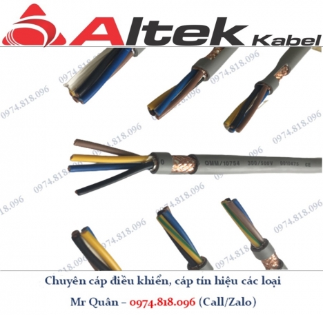 Bảng giá cáp điều khiển Altek Kabel năm 2022