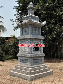 Tháp thờ cốt – Thiết kế tháp mộ xây sẵn để thờ hũ cốt đẹp nhất 