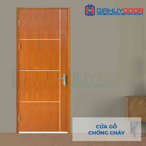 Báo giá cửa gỗ chống cháy