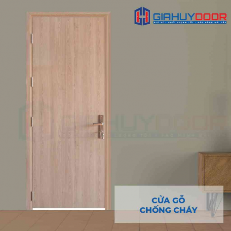 Báo giá cửa gỗ chống cháy