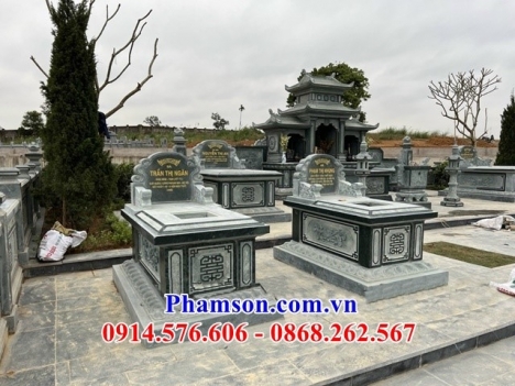 lăng mộ đá đôi nguyên khối - mồ đá xanh ninh bình