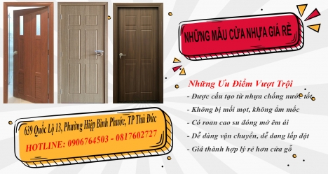 BÁO GIÁ CỬA NHỰA TẠI QUẬN 9 – CỬA NHỰA GIÁ RẺ