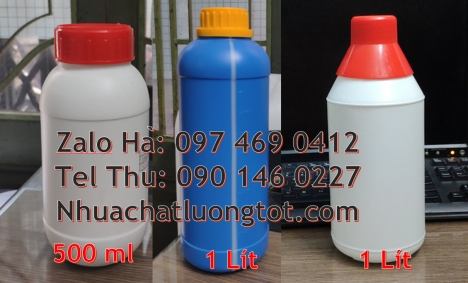 Chai 250ml đựng hóa chất, chai 250ml đựng phân bón, chai nhựa nắp vặn, Chai nhựa đựng thuốc thú y, c