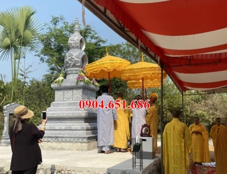 Tháp thờ cốt – Thiết kế tháp mộ xây sẵn để thờ hũ cốt đẹp nhất 