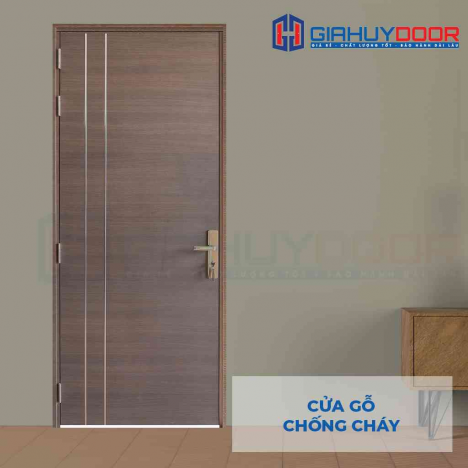 Báo giá cửa gỗ chống cháy