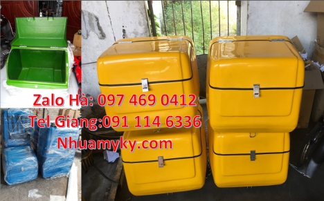 thùng Thùng đựng thư, thùng giao hàng nội thành, Thùng giao hàng sau xe máy, Thùng Ship Hàn