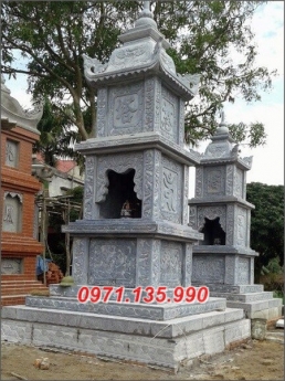 Sài gòn lăng mộ đá hình tháp 003, cất để tro cốt