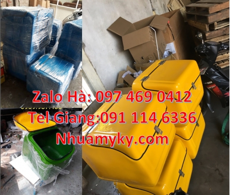 thùng Thùng đựng thư, thùng giao hàng nội thành, Thùng giao hàng sau xe máy, Thùng Ship Hàn
