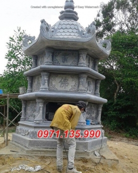 Sài gòn lăng mộ đá hình tháp 003, cất để tro cốt