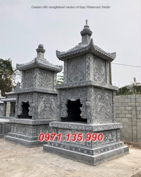 Sài gòn lăng mộ đá hình tháp 003, cất để tro cốt