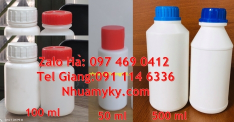 chai nhựa đựng thuốc thủy sản, chai nhựa đựng nông dược, chai nhựa nắp garanti, Chai nhựa giá sỉ 1